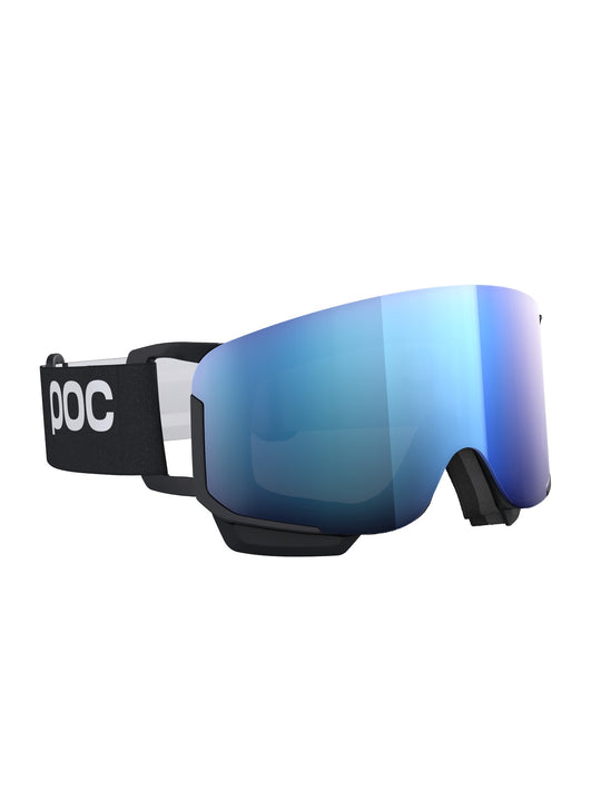Załaduj obraz do przeglądarki galerii, Gogle narciarskie POC Nexal Mid Wide Fit - Ura. Black/Pt. Sunny Blue
