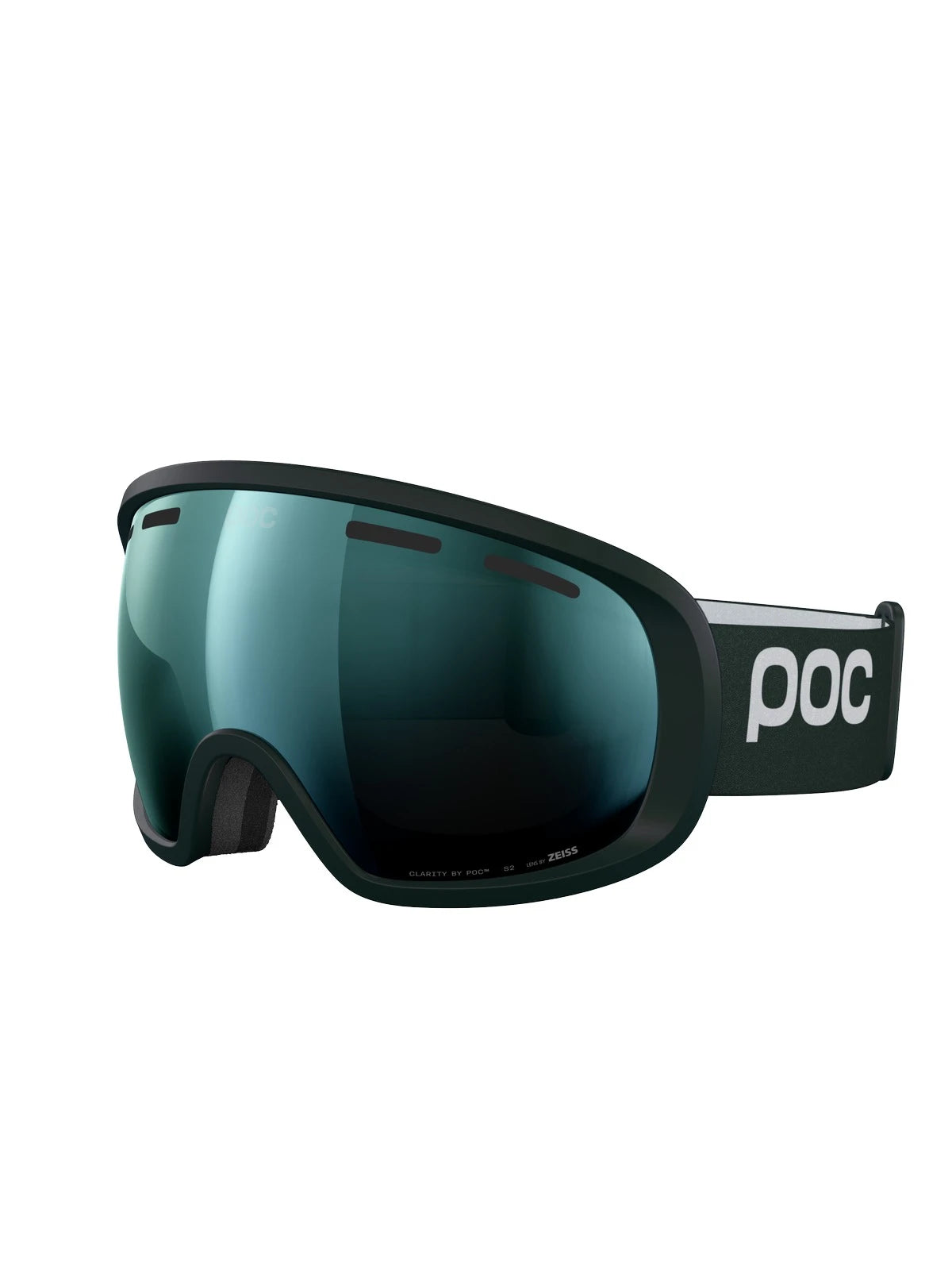 Gogle narciarskie POC Fovea Wf - Pargasite Green/Partly Sunny Forest Green