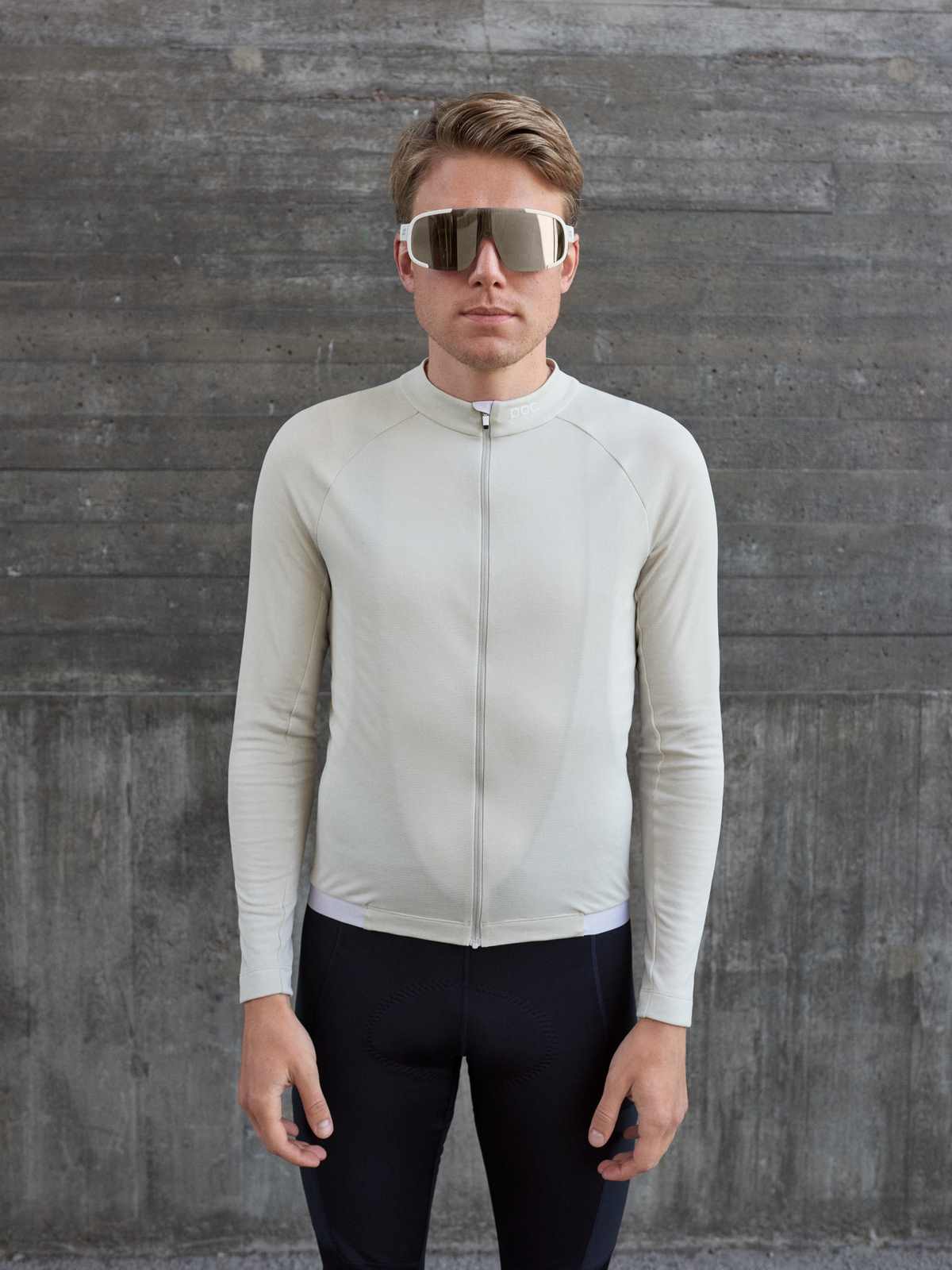 Bluza rowerowa POC M’s Thermal Lite LS Jersey - Light Sandstone Beige - poc warszawa
