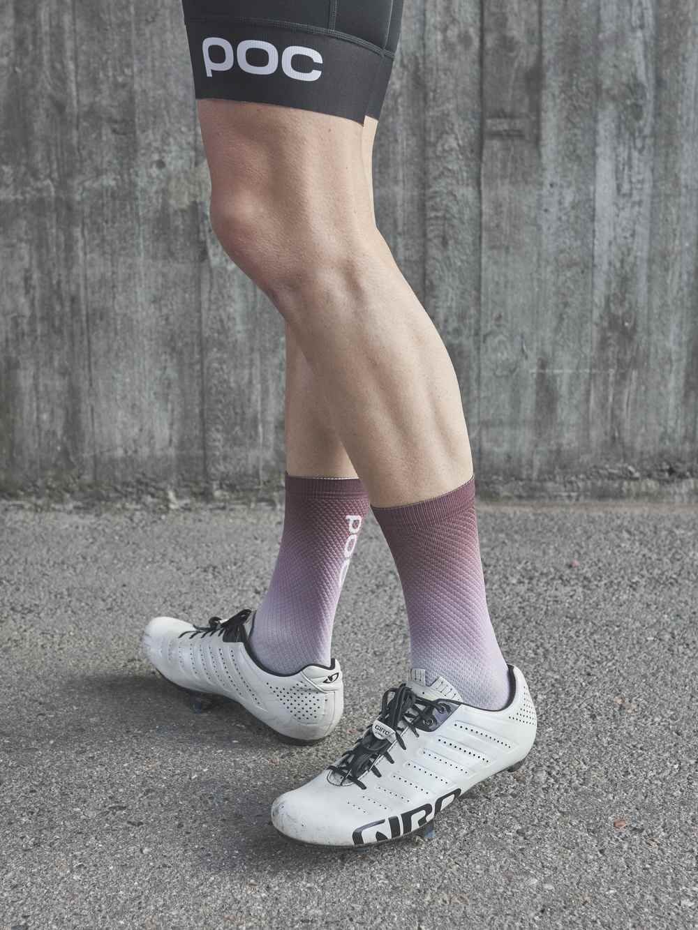 Skarpety rowerowe POC ESSENTIAL PRINT - Gradient Sap. Purple