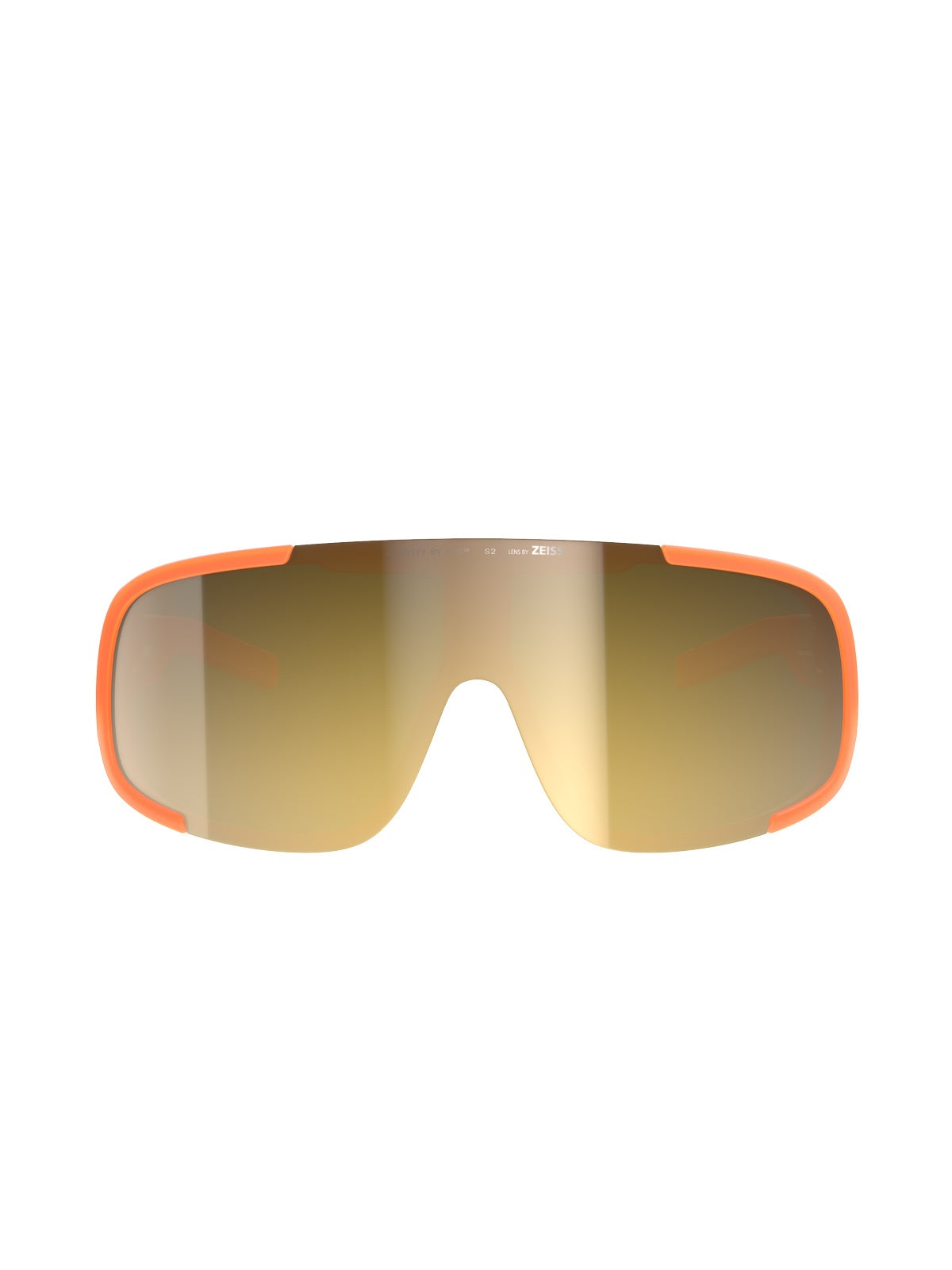 Okulary rowerowe POC Aspire Mid - Fluo. Orange Translucent/Clarity Road/Partly Sunny Gold