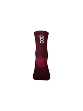 Załaduj obraz do przeglądarki galerii, Skarpety rowerowe POC SEIZE Sock Short - Garnet Red
