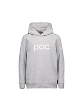 Załaduj obraz do przeglądarki galerii, Bluza z kapturem POC Hood Jr - Grey Melange/Hydr. White
