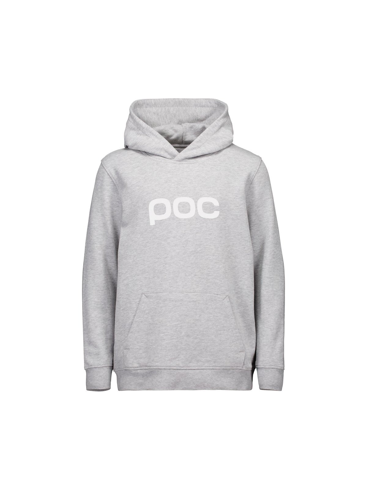Bluza z kapturem POC Hood Jr - Grey Melange/Hydr. White
