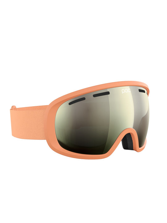 Załaduj obraz do przeglądarki galerii, Gogle narciarskie POC Fovea Wide Fit - Apricot Sunstone/Partly Sunny Ivory
