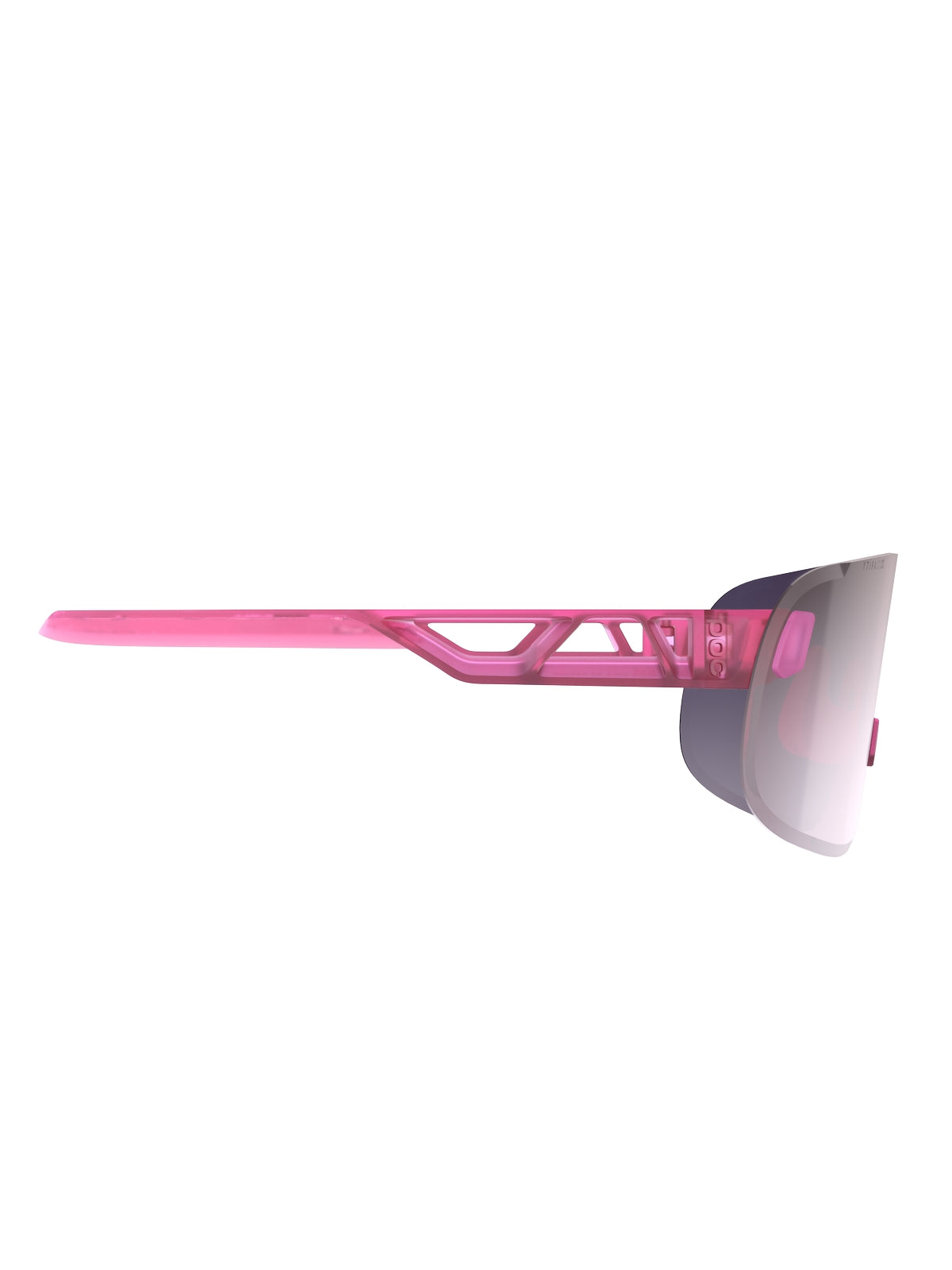 Okulary POC ELICIT - Acti. Pink Translucent - Clarity ROAD Violet/Silver Mirror Cat 3