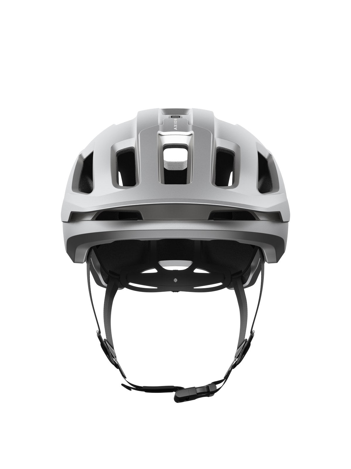 Kask rowerowy POC Axion Race MIPS - Uran. Black/Argentite Silver Matt - poc warszawa