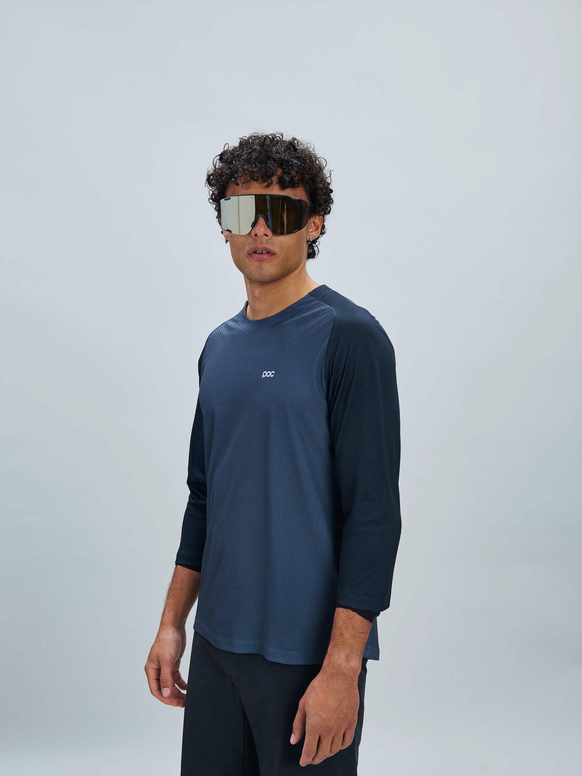 Koszulka rowerowa POC M's Motion Air 3/4 Jersey - Apat. Navy