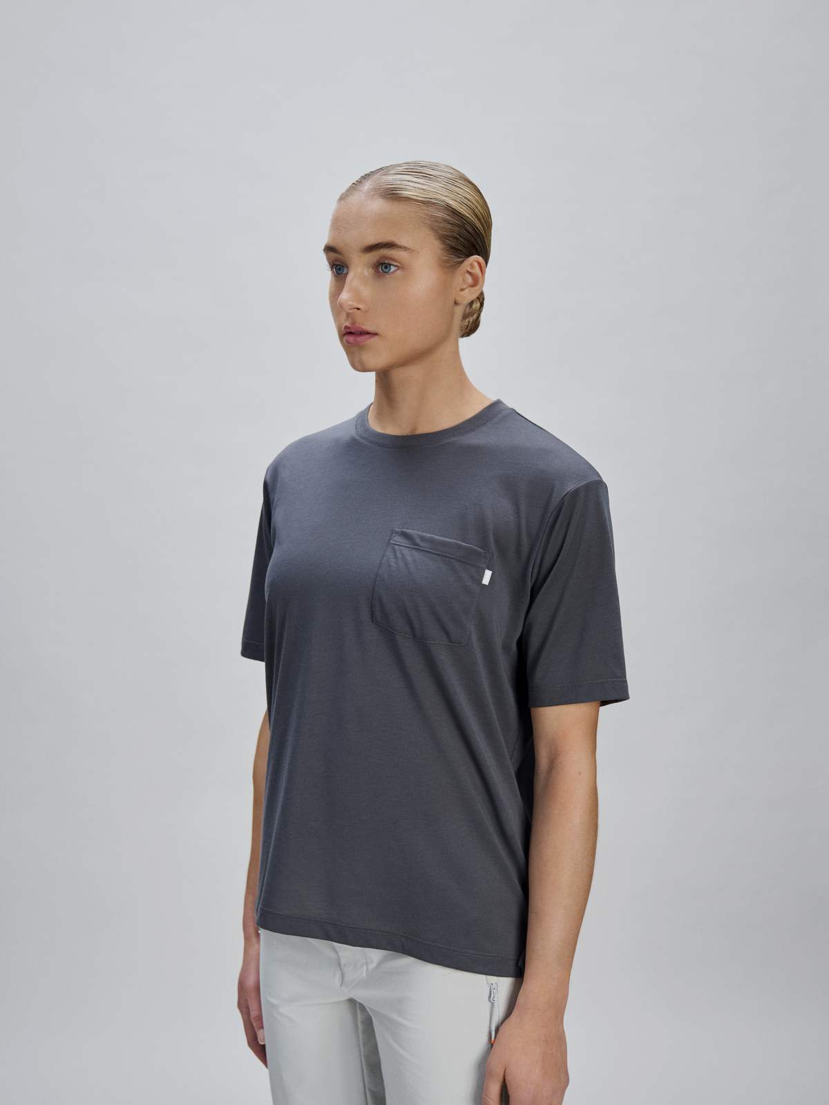 Koszulka rowerowa POC W's Motion S/S Jersey - Sylvanite Grey