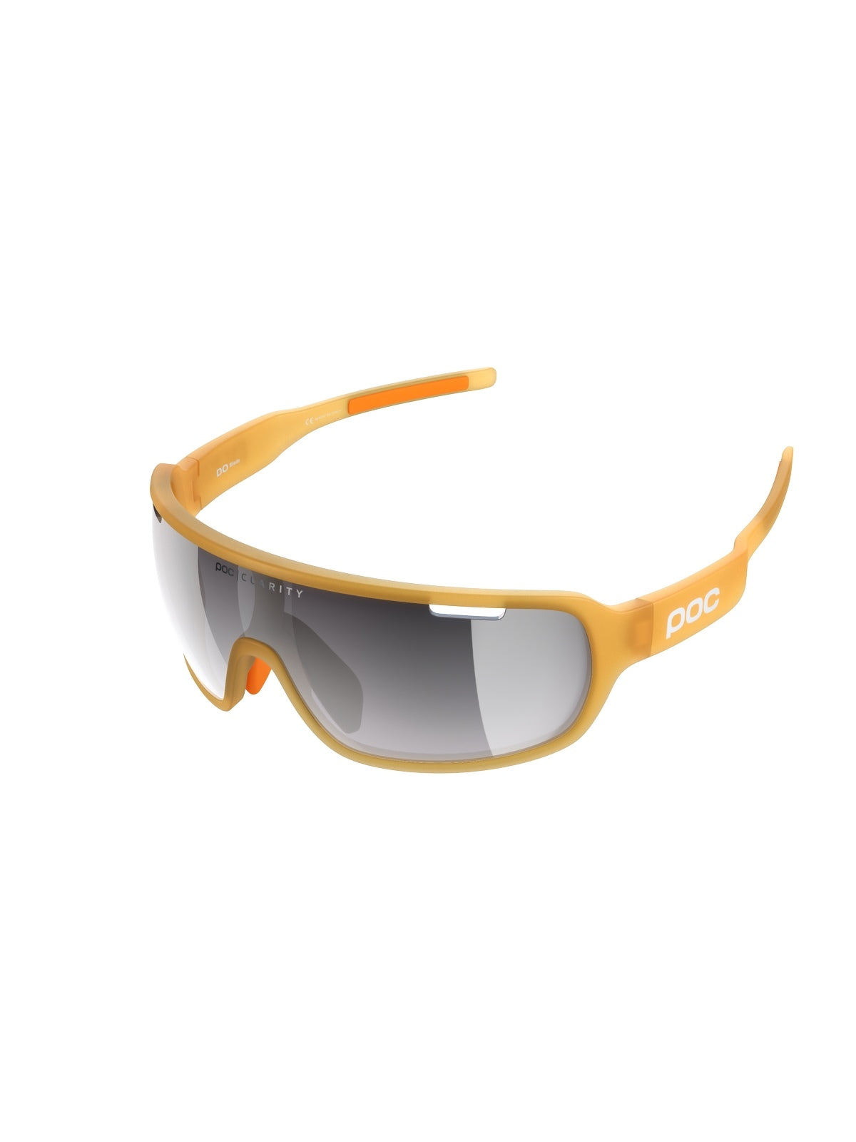 Okulary rowerowe POC Do Blade żółty - Cerussite Kashima Translucent - Clarity Road | Violet/Silver Mirror Cat 3