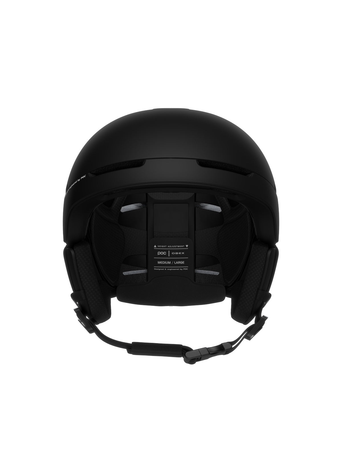 Kask narciarski POC Obex Connect  - Ura. Black Matt