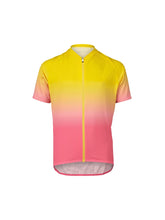 Załaduj obraz do przeglądarki galerii, Koszulka rowerowa POC Y’s XC Jersey - Gradient Avent. Yellow/Actnium Pink - poc warszawa
