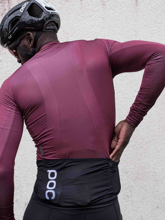 Koszulka rowerowa POC M'S ESSENTIAL ROAD LS - Propylene Red