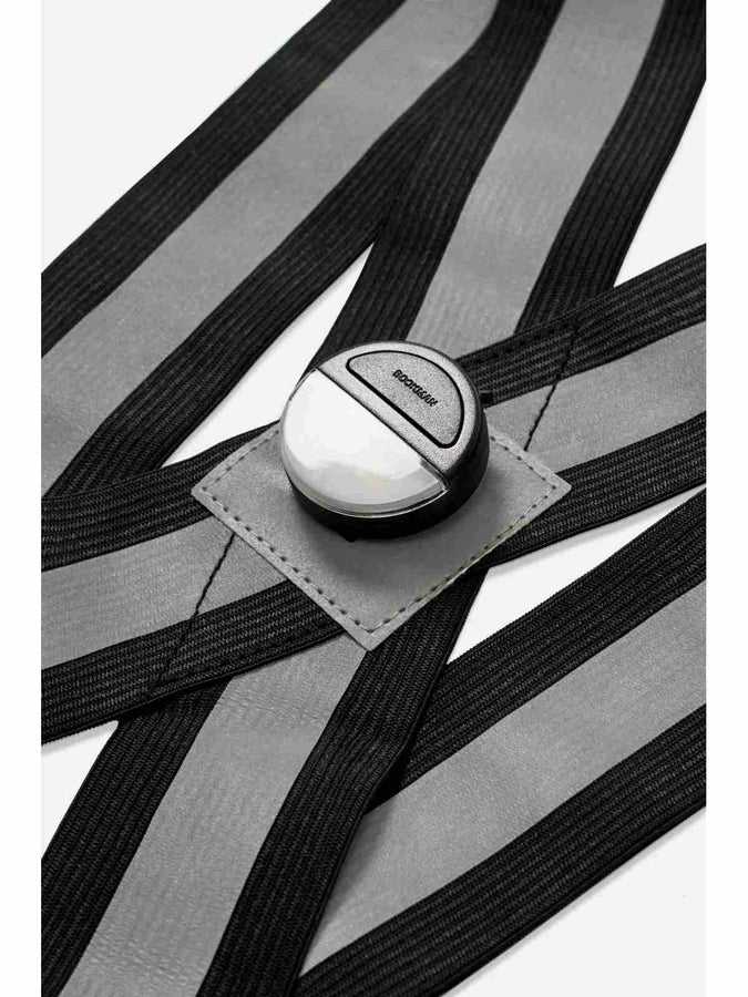 Szelki rowerowe BOOKMAN Reflective Cross Belt czarny