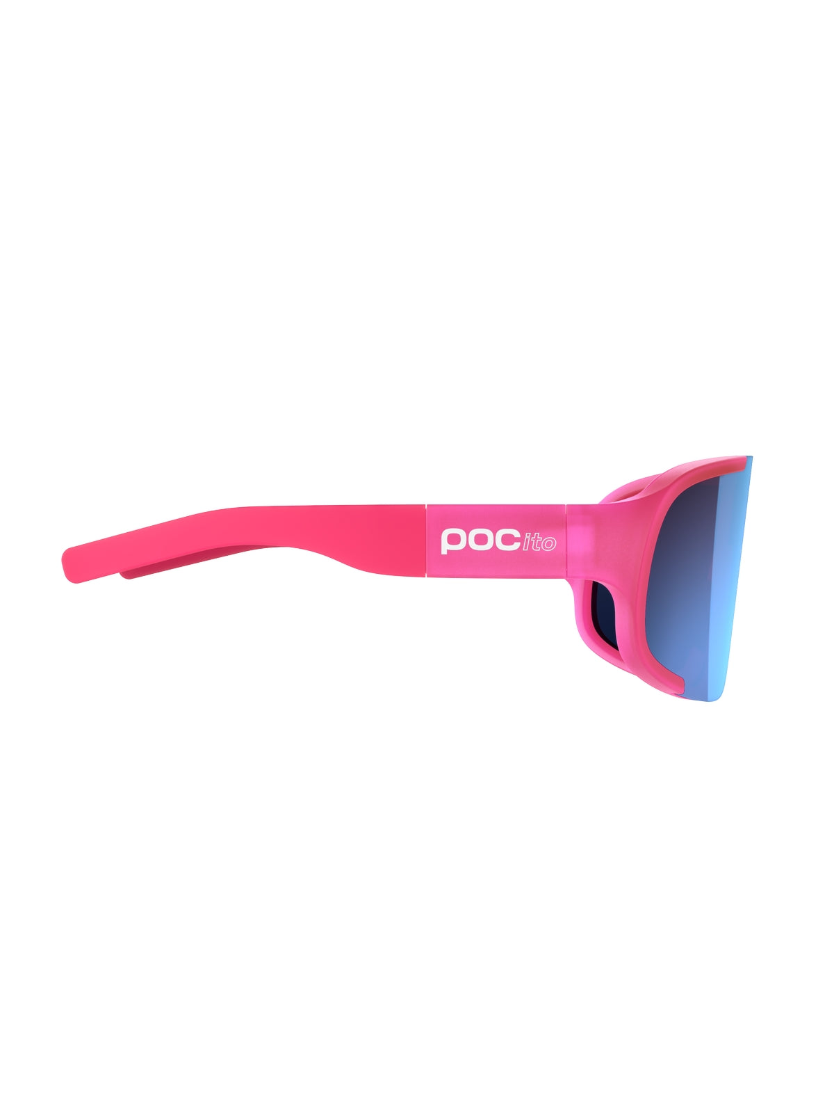 Okulary rowerowe POCito Aspire - Fluo Pink Trans/Clarity POCito/Sunny Blue