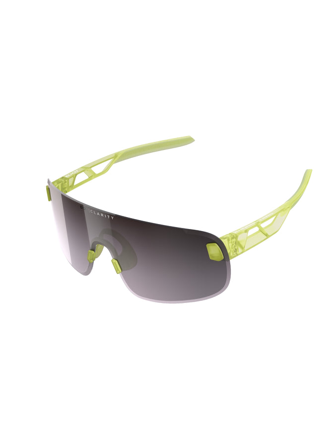 Okulary POC ELICIT - Lemon Calcite Translucent - Clarity ROAD-Violet/Silvermirror Cat 3