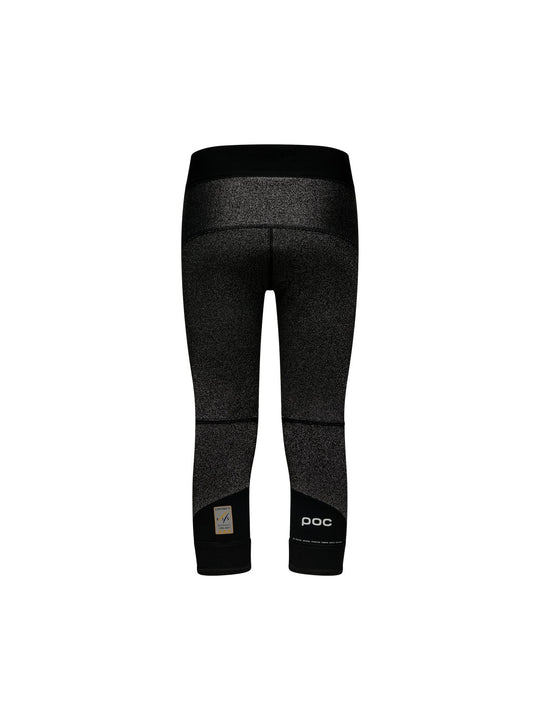Załaduj obraz do przeglądarki galerii, Legginsy narciarskie POC Jr Layer Cut Resistant Tights - Uranium Black
