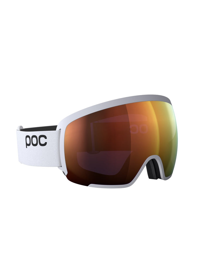 Gogle narciarskie POC Orb - Hydr. White|Pt. Sunny Orange Cat 2