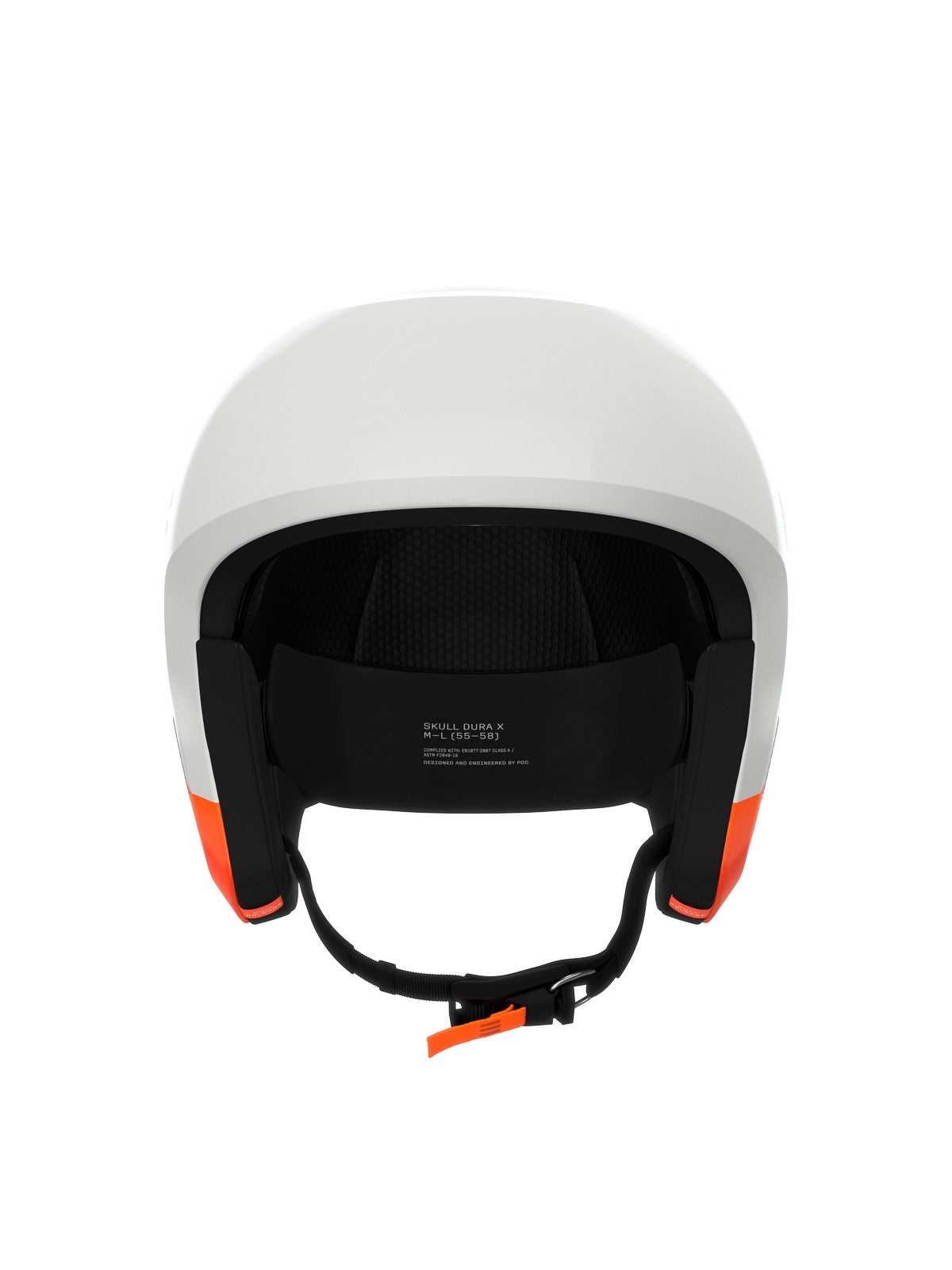 Kask narciarski POC Skull Dura X MIPS - Hydr. White/Fluo. Orange