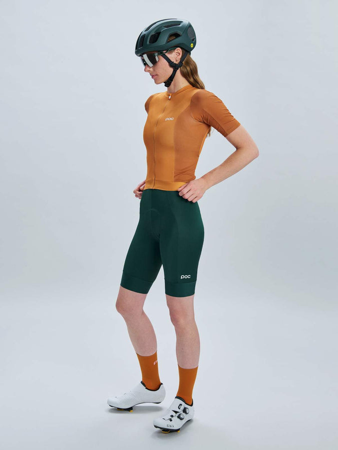 Koszulka rowerowa POC W´s Cadence Jersey - Bauxite Brown