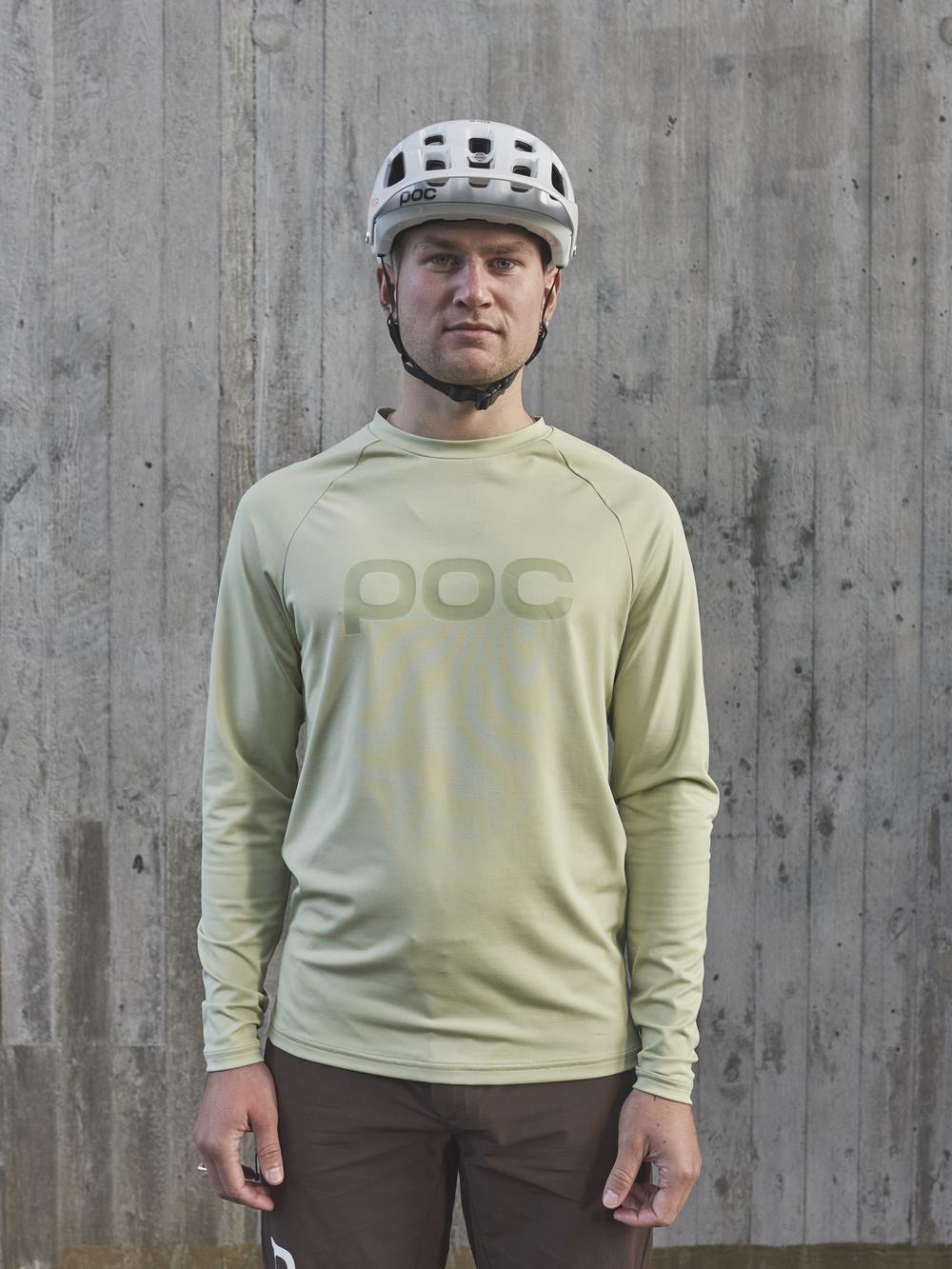 Koszulka rowerowa POC M'S REFORM ENDURO - Prehnite Green