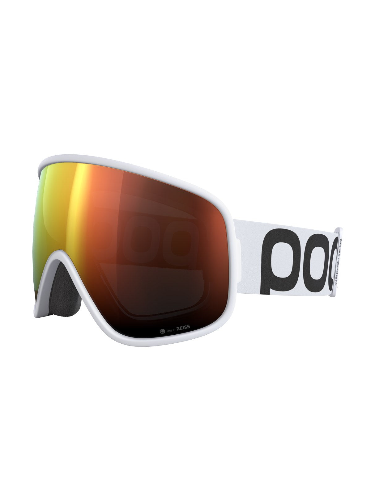 Gogle narciarskie POC Vitrea - Hydr. White|Pt. Sunny Orange Cat 2 - TU - poc warszawa