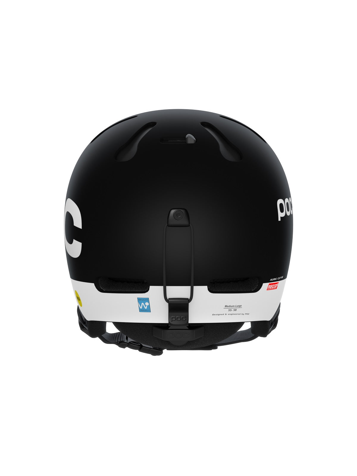 Kask narciarski POC Auric Cut BC MIPS - Ura. Black Matt