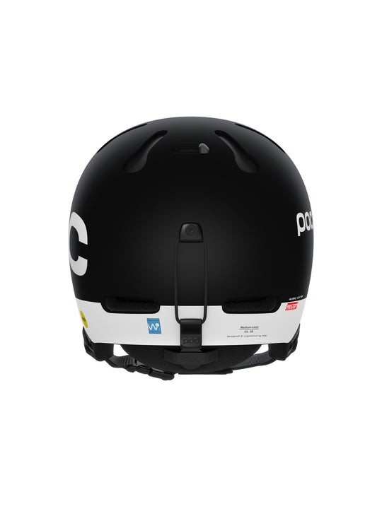 Załaduj obraz do przeglądarki galerii, Kask narciarski POC Auric Cut BC MIPS - Ura. Black Matt
