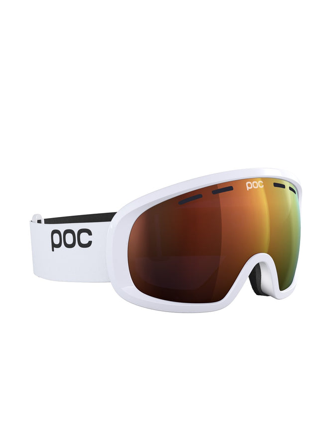 Gogle narciarskie POC Fovea Mid - Hydr. White|Pt. Sunny Orange Cat 2 - TU - poc warszawa