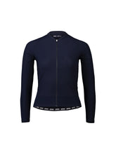 Załaduj obraz do przeglądarki galerii, Koszulka rowerowa POC ESSENTIAL ROAD W&#39;S LS - Navy Black
