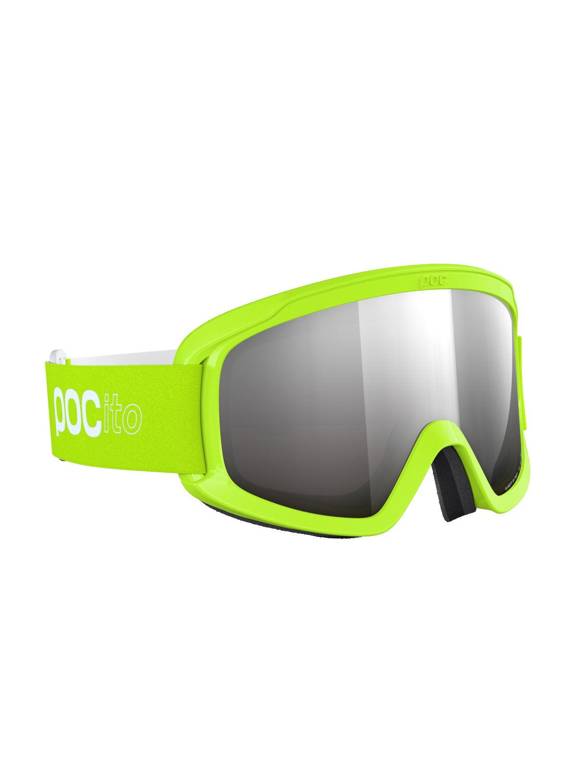 Gogle POCito Opsin - Fluo. Yellow/Green/Pt. Sunny Silver