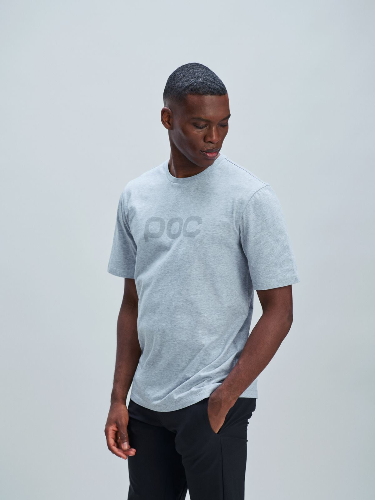 Koszulka POC Tee - Grey Melange