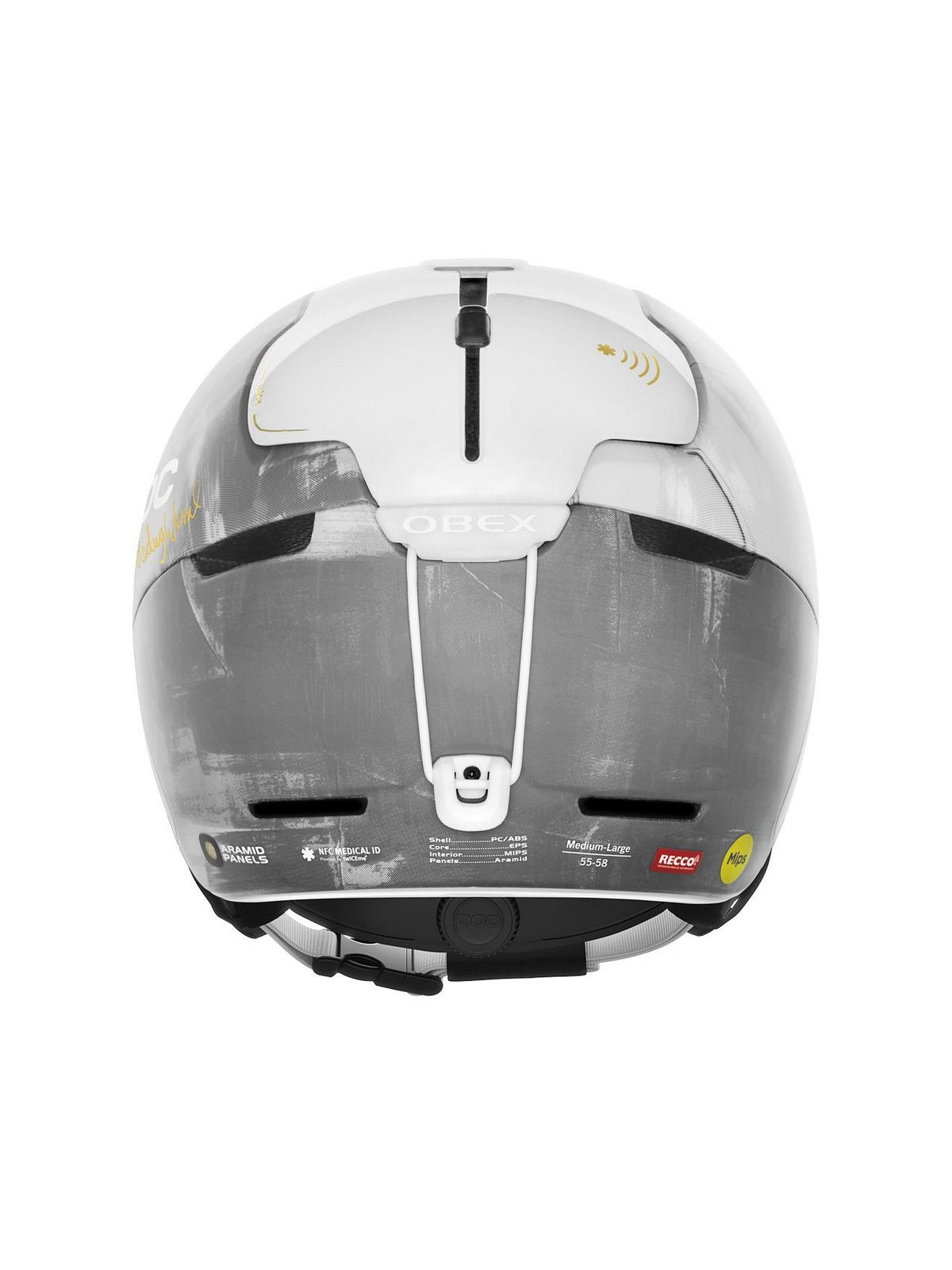 Kask narciarski POC Obex BC MIPS Hedvig Wessel Ed. - Stetind Grey