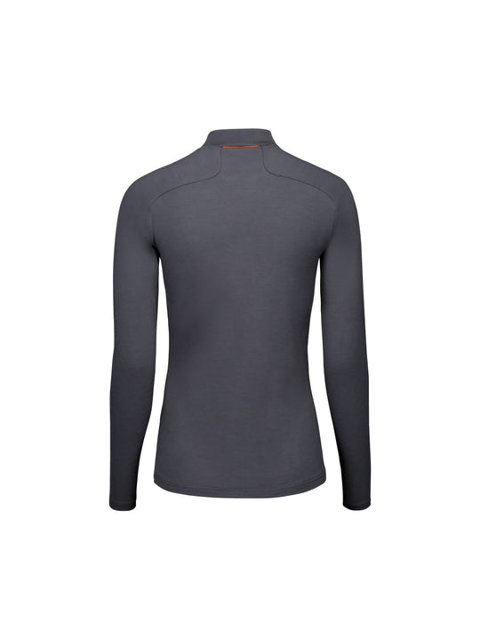 Załaduj obraz do przeglądarki galerii, Koszulka damska termoaktywna POC W&#39;s Layer Merino Mock Neck Jersey - Sylvanite Grey
