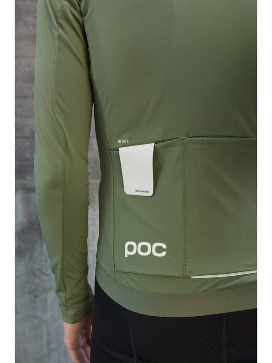 Załaduj obraz do przeglądarki galerii, Koszulka rowerowa POC M&#39;s AMBIENT Thermal Jersey - Epid. Green
