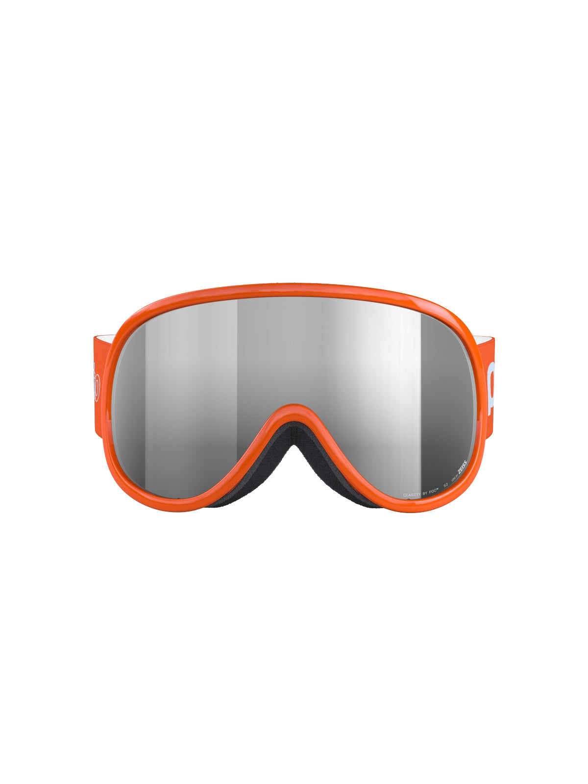 Gogle POCito Retina - Fluo. Orange/Pt. Sunny Silver
