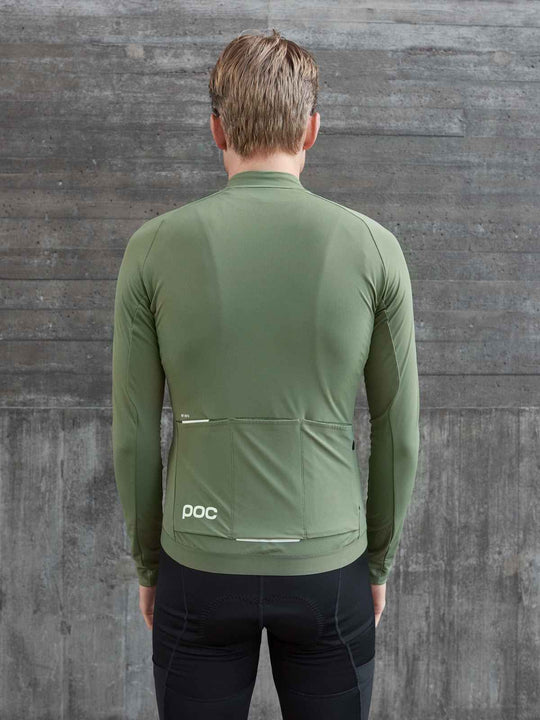 Załaduj obraz do przeglądarki galerii, Koszulka rowerowa POC M&#39;s AMBIENT Thermal Jersey - Epid. Green
