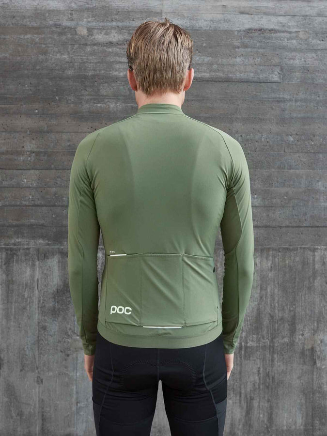 Koszulka rowerowa POC M's AMBIENT Thermal Jersey - Epid. Green