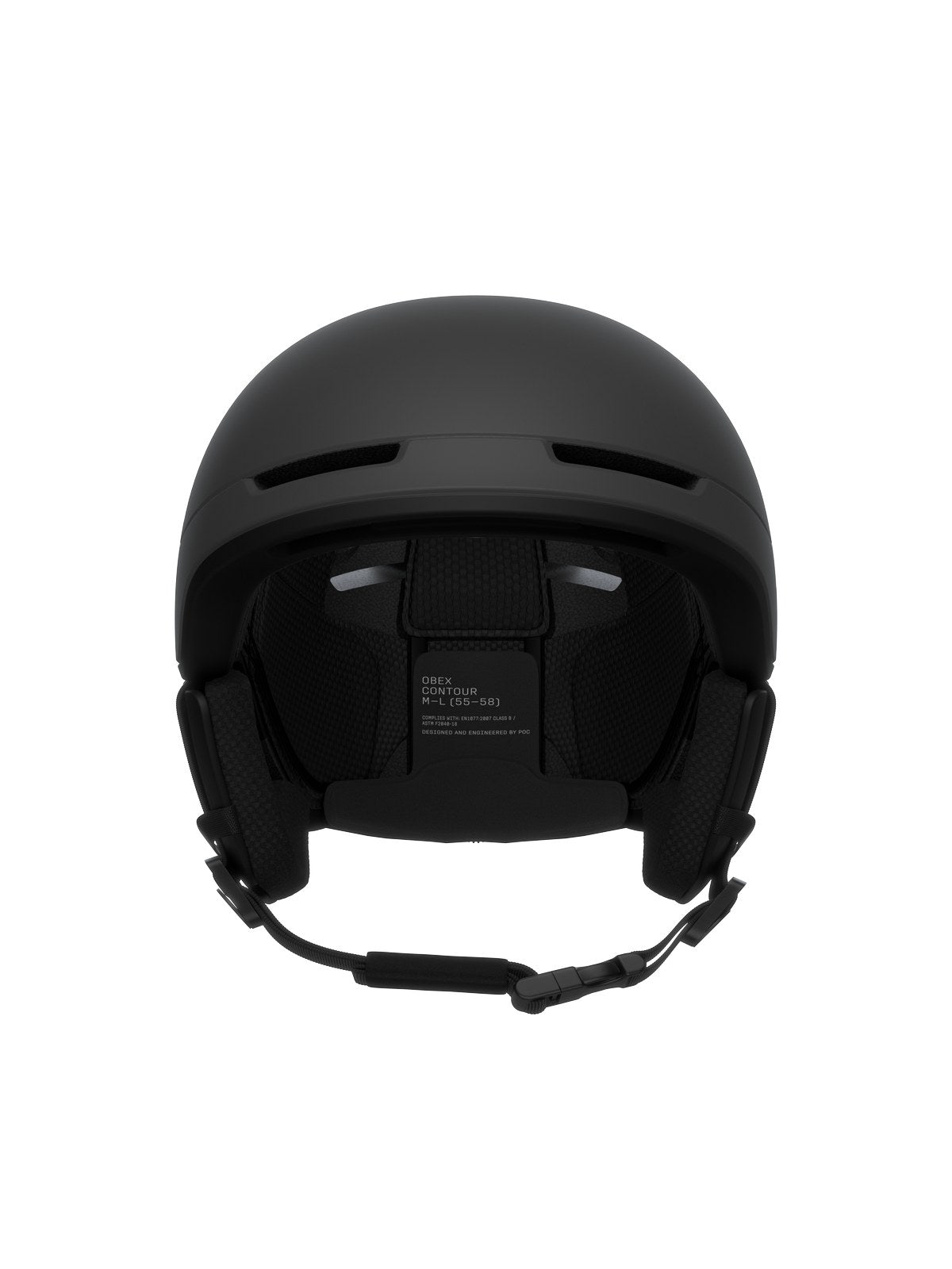 Kask narciarski POC Obex Contour Communication - Grey Matt/Black Matt