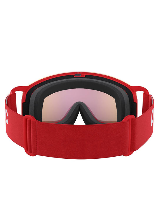 Załaduj obraz do przeglądarki galerii, Gogle narciarskie POC Nexal Mid Wide Fit - Pris. Red/Pt. Sunny Orange
