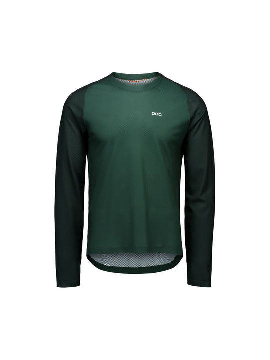 Załaduj obraz do przeglądarki galerii, Koszulka rowerowa POC M's Motion Air L/S Jersey - Parg. Green

