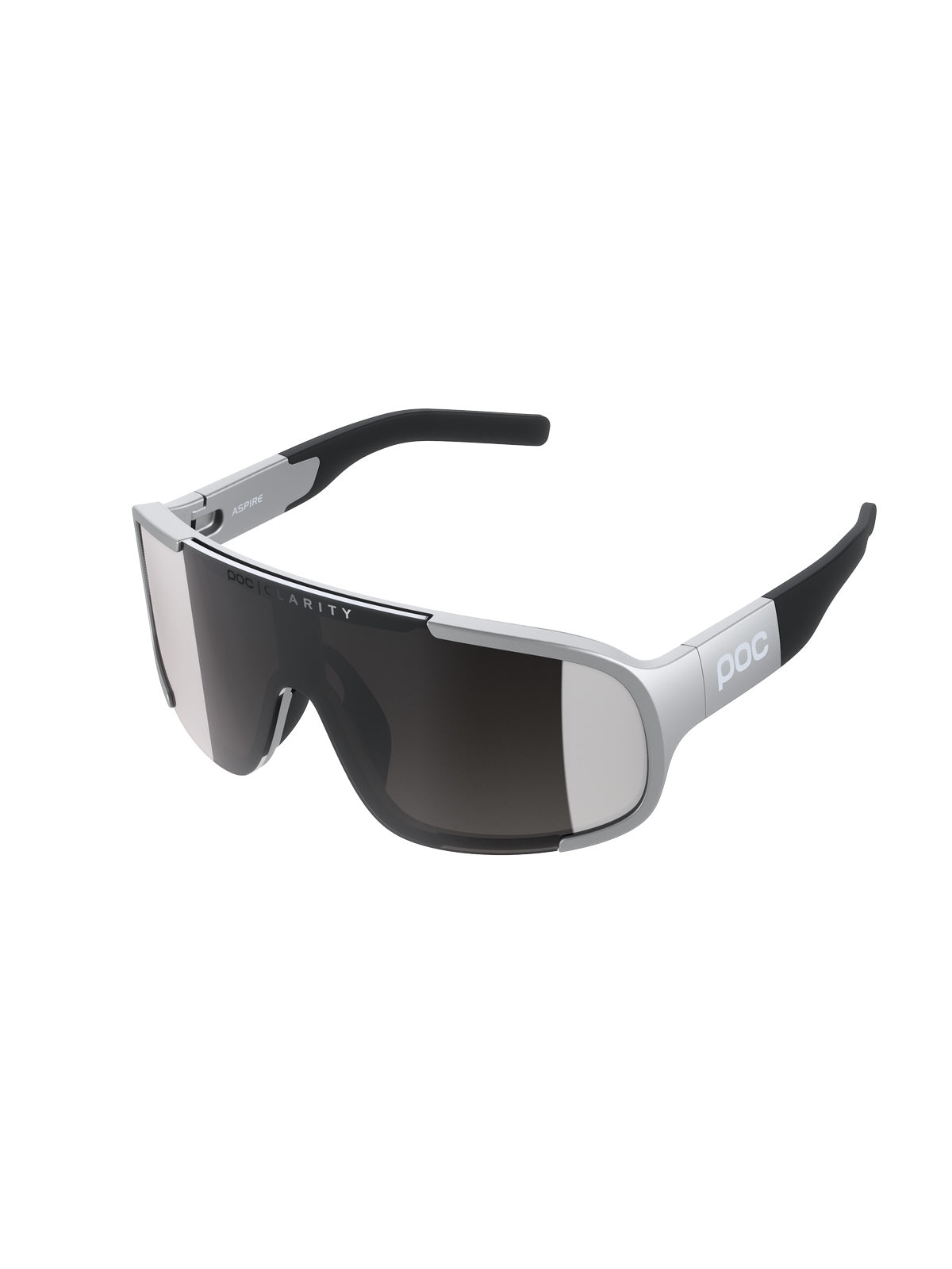 Okulary rowerowe POC Aspire - Arg. Silver | Clarity Define Silver Mirror cat 3 - TU - poc warszawa
