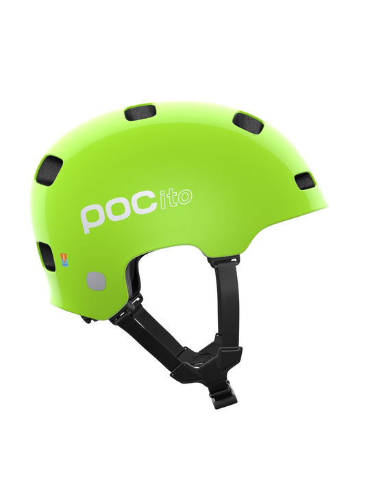 Załaduj obraz do przeglądarki galerii, Kask rowerowy POCito Crane MIPS - Fluo. Yellow/Green
