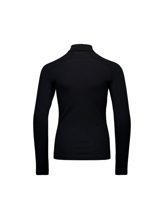 Załaduj obraz do przeglądarki galerii, Koszulka dla dzieci termoaktywna POC Y&#39;s Layer Merino Mock Neck Jersey - Uran. Black
