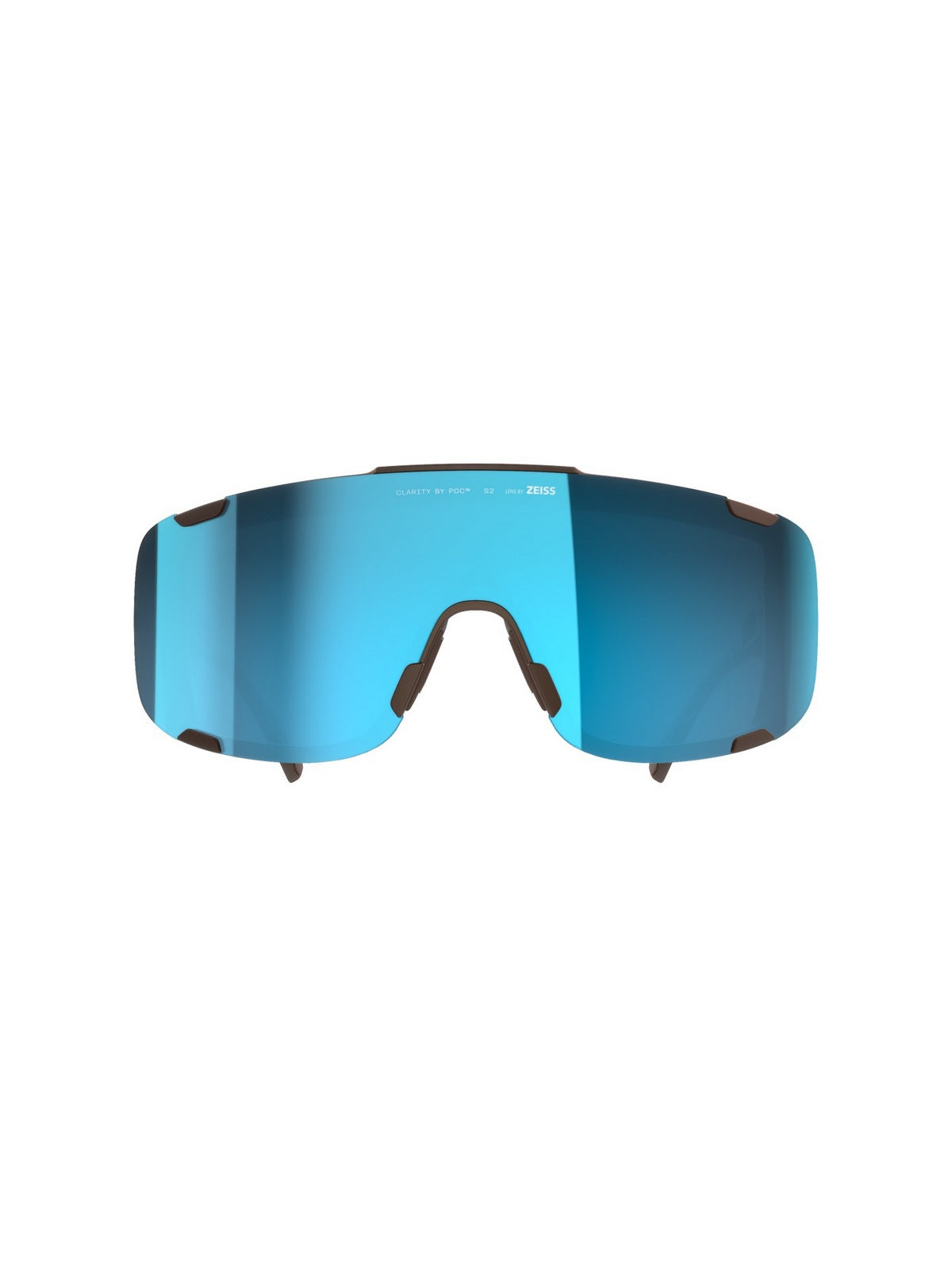 Okulary rowerowe POC Devour Wide Fit - Bron. Brown/Clarity Universal/Partly Sunny Turquoise
