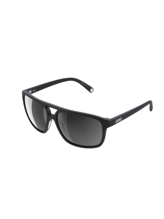 Załaduj obraz do przeglądarki galerii, Okulary przeciwsłoneczne POC WILL - Ur. Black/Hyd. White/Clarity Universal/Sunny Grey Cat.3
