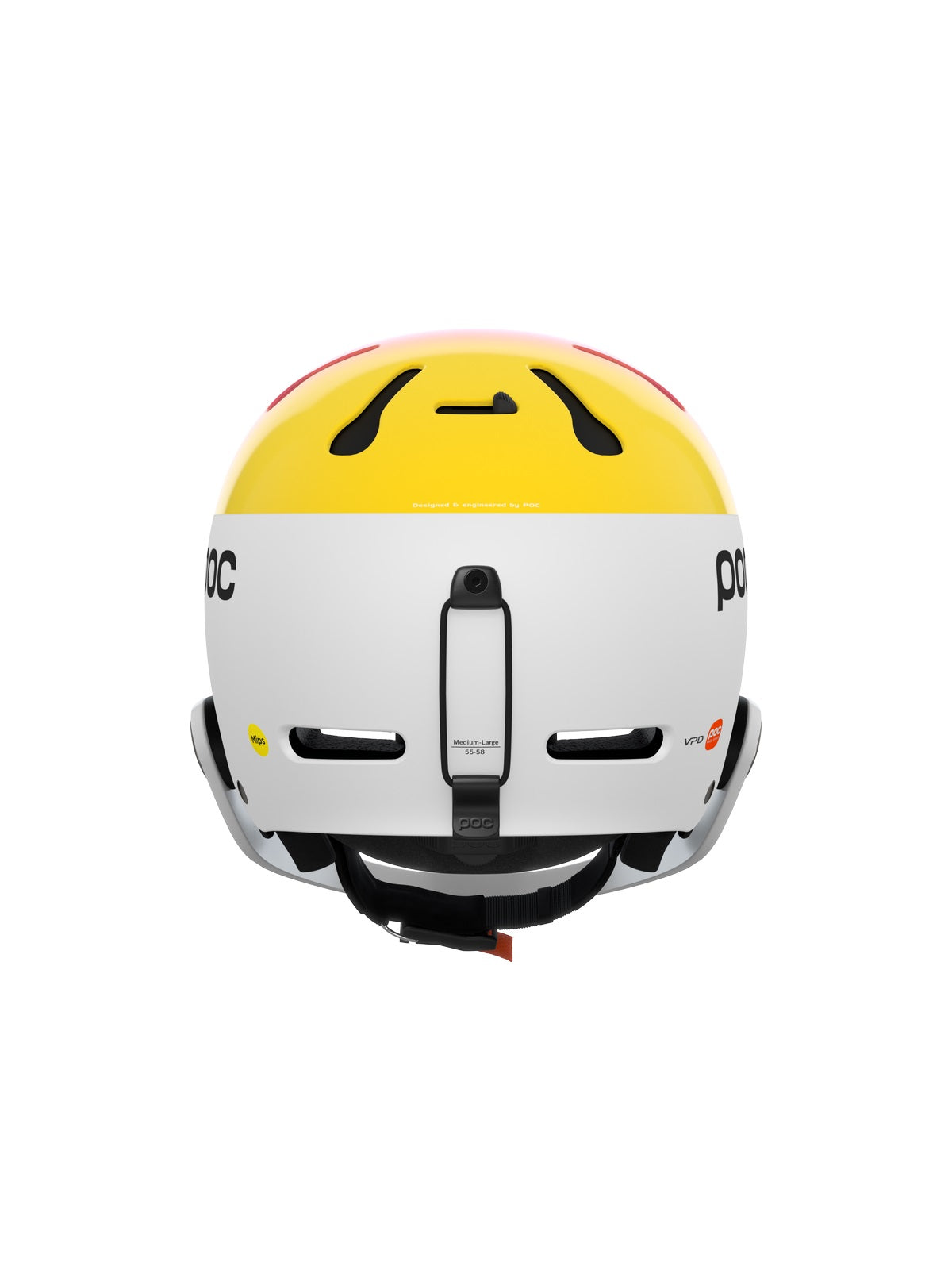 Kask narciarski POC Artic SL MIPS - Speedy Gradient Fluo. Pink/Ave. Yellow - poc warszawa
