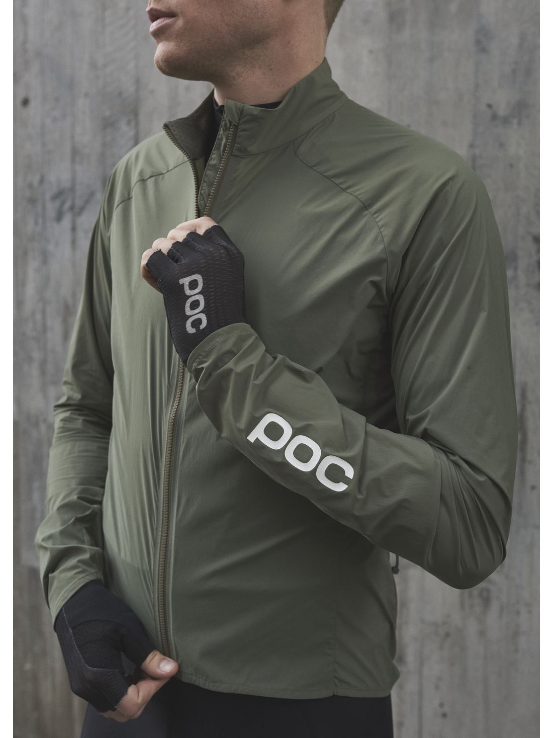 Kurtka rowerowa POC PURE-LITE SPLASH - Epid. Green