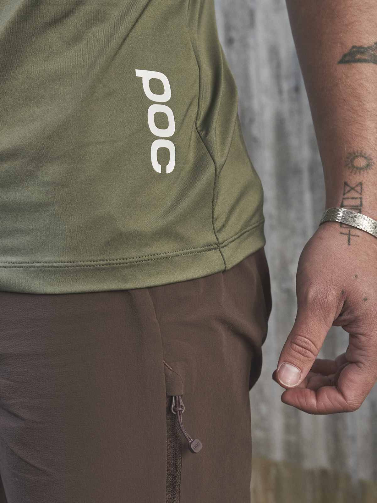 Koszulka rowerowa POC M'S REFORM ENDURO LIGHT - Epid. Green