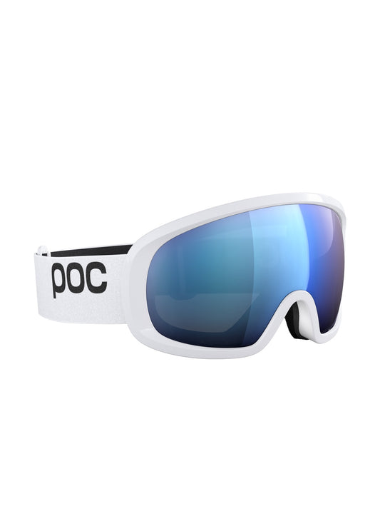 Załaduj obraz do przeglądarki galerii, Gogle narciarskie POC Fovea Mid Wide Fit - Hyd. White/Pt. Sunny Blue
